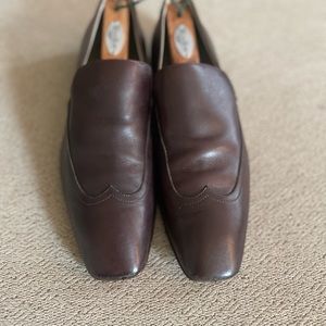 Hugo Boss leather loafers, sz 7